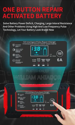 Car and Motorcycle Battery Charger