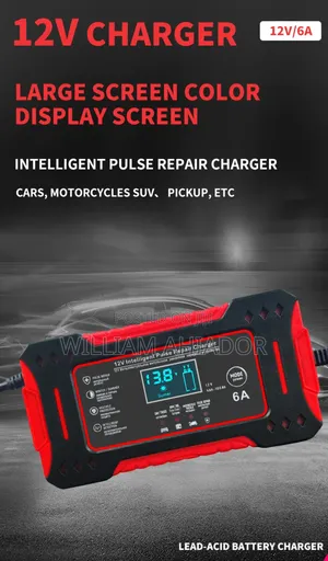 Car and Motorcycle Battery Charger