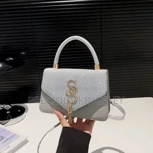Luxury Glitter Top Handle Handbag