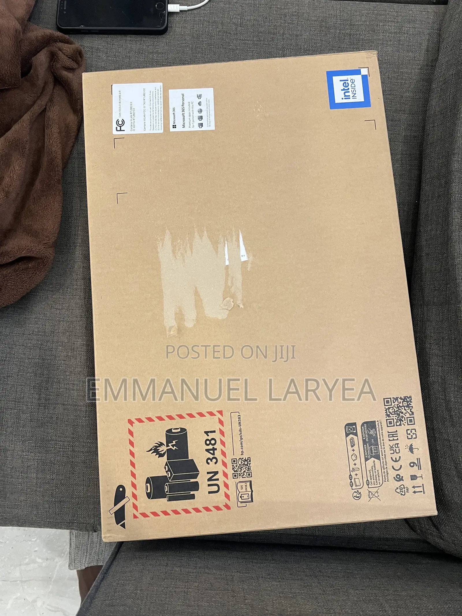 New Laptop HP 17-3000 4GB Intel SSD 128GB