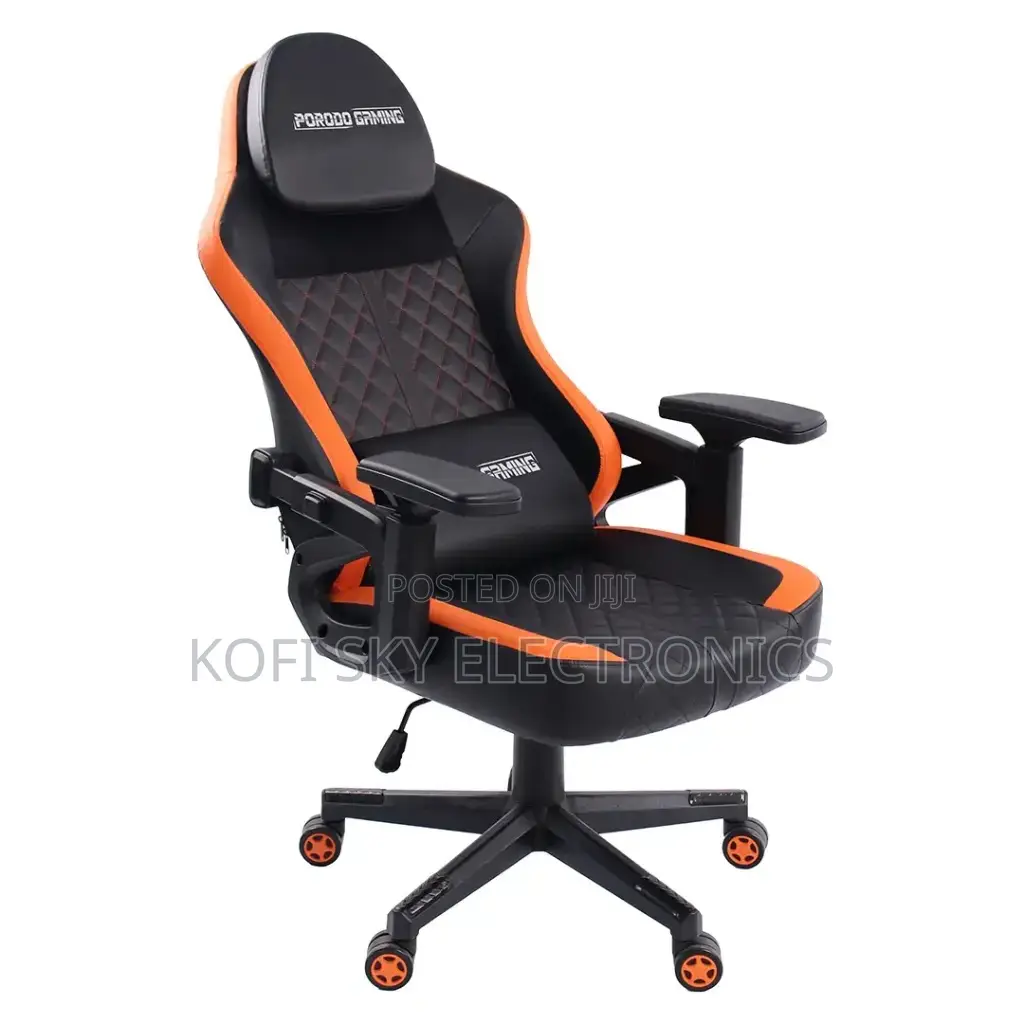 Affordable Porodo Gaming Chair With Fabric Covered Cushion