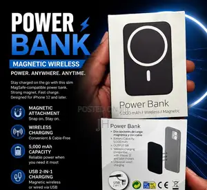Cordless Magnetic Power Bank