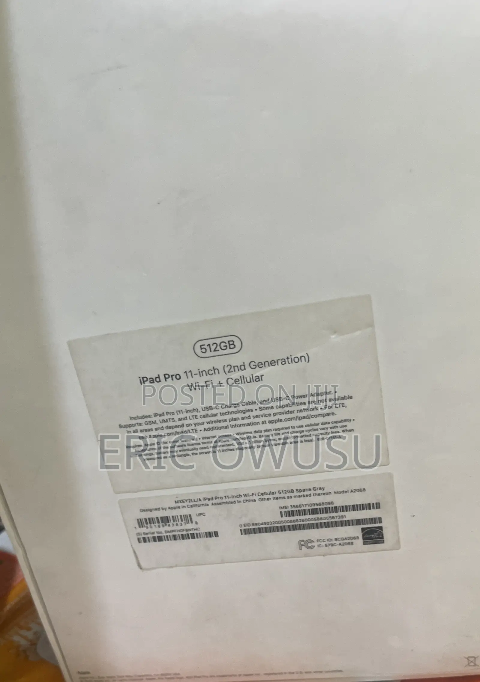 Apple iPad 2 Wi-Fi + 3G 512 GB Gray