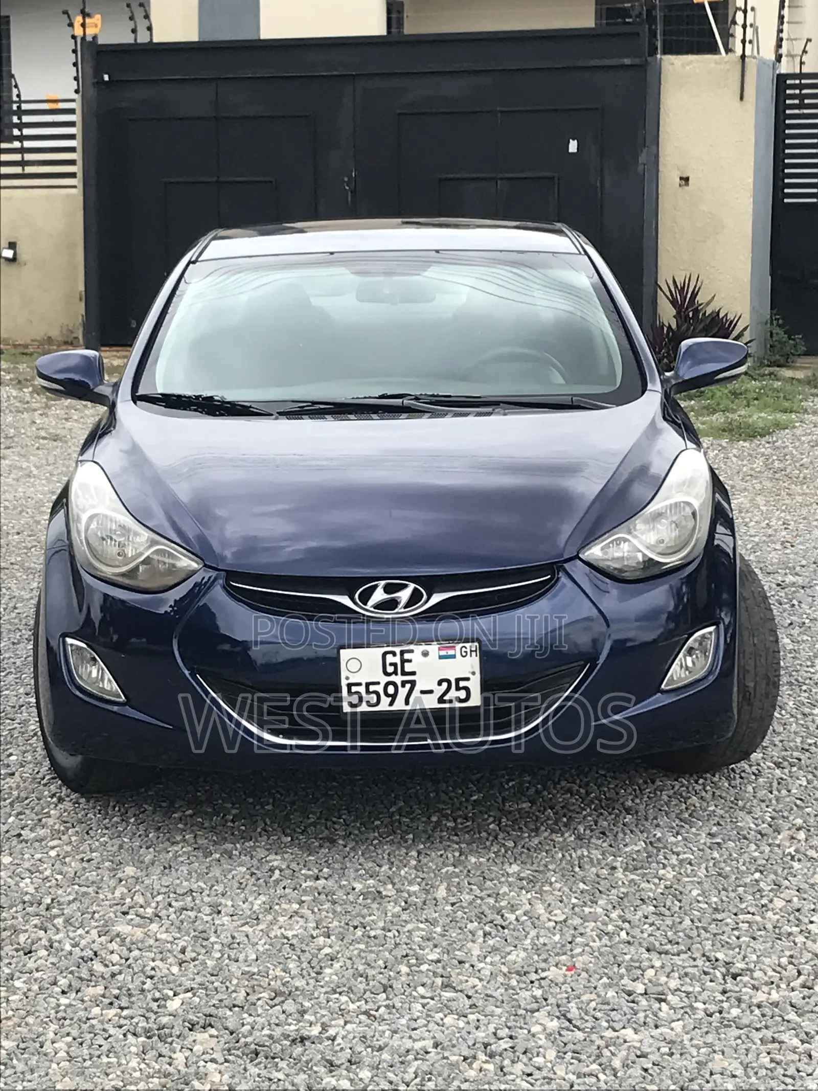 Hyundai Elantra 2013 Blue