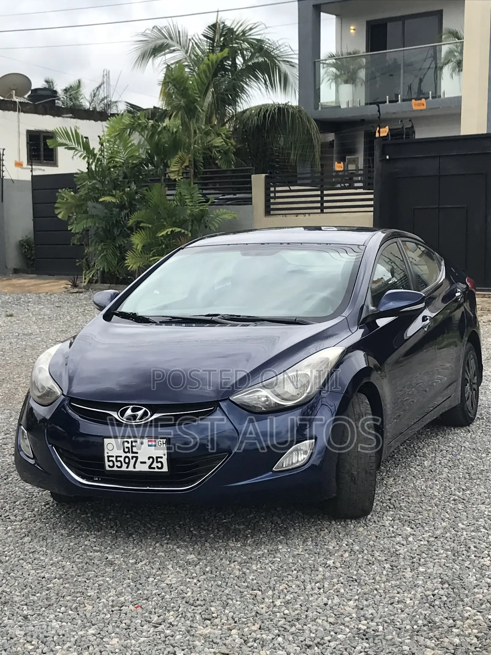 Hyundai Elantra 2013 Blue