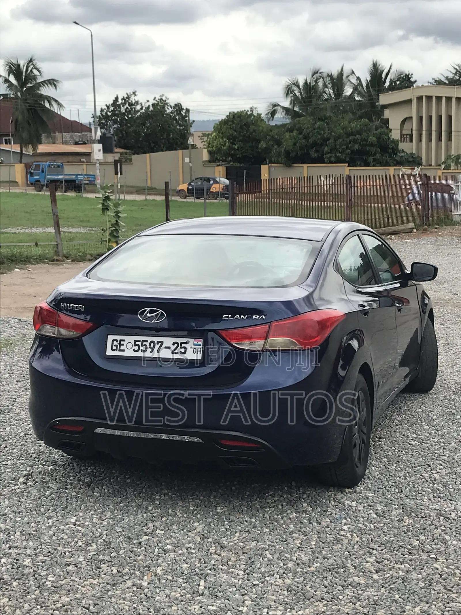 Hyundai Elantra 2013 Blue