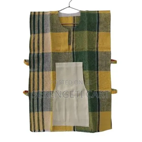 Qowa Clothing African Plaid Sleeveless Top
