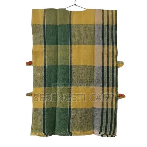 Qowa Clothing African Plaid Sleeveless Top