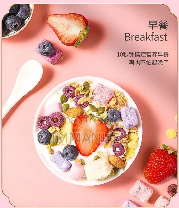 Yoghurt Fruit Oatmeal (Granola)