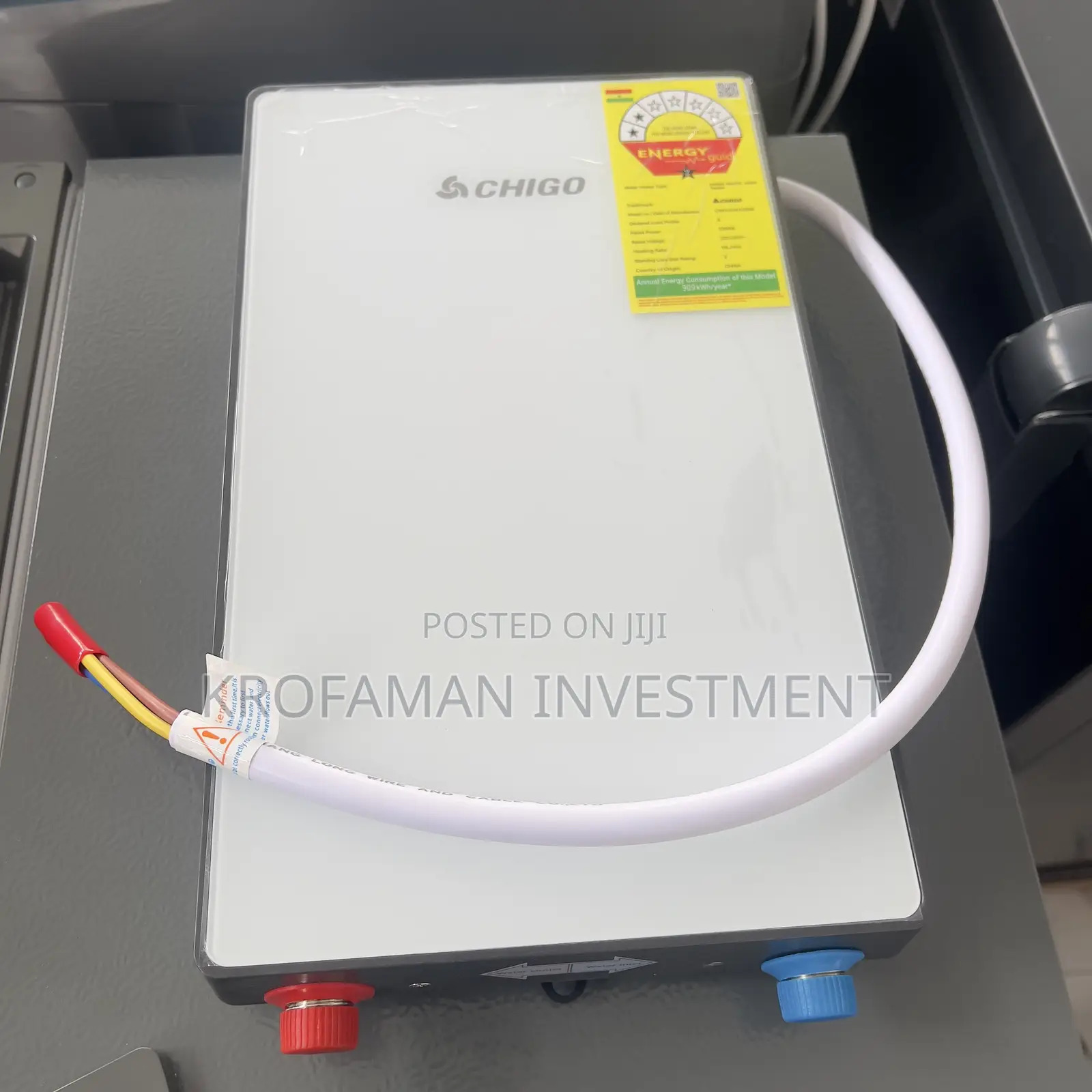 Chigo Instant Water Heater 5500watts