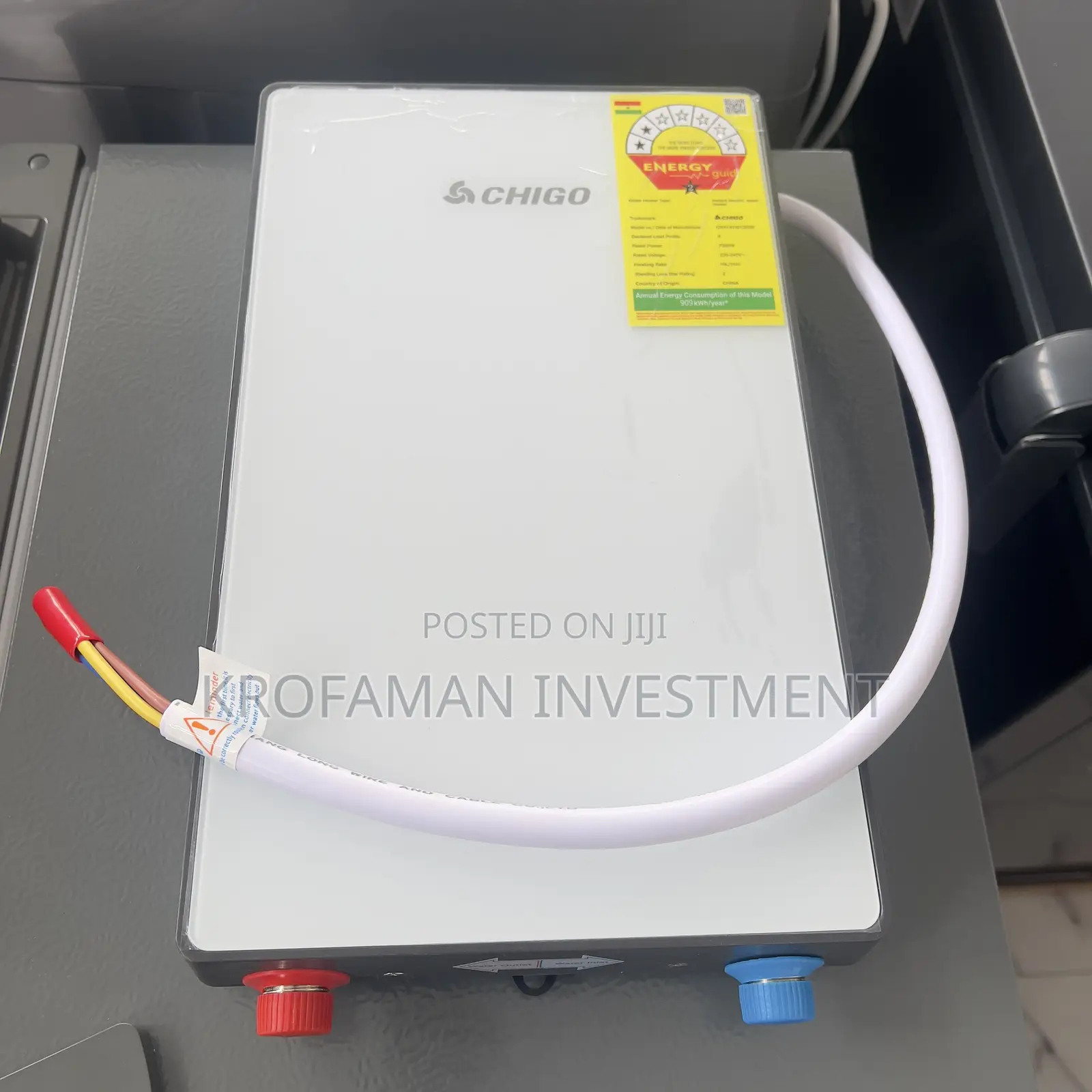 Chigo Instant Water Heater 5500watts