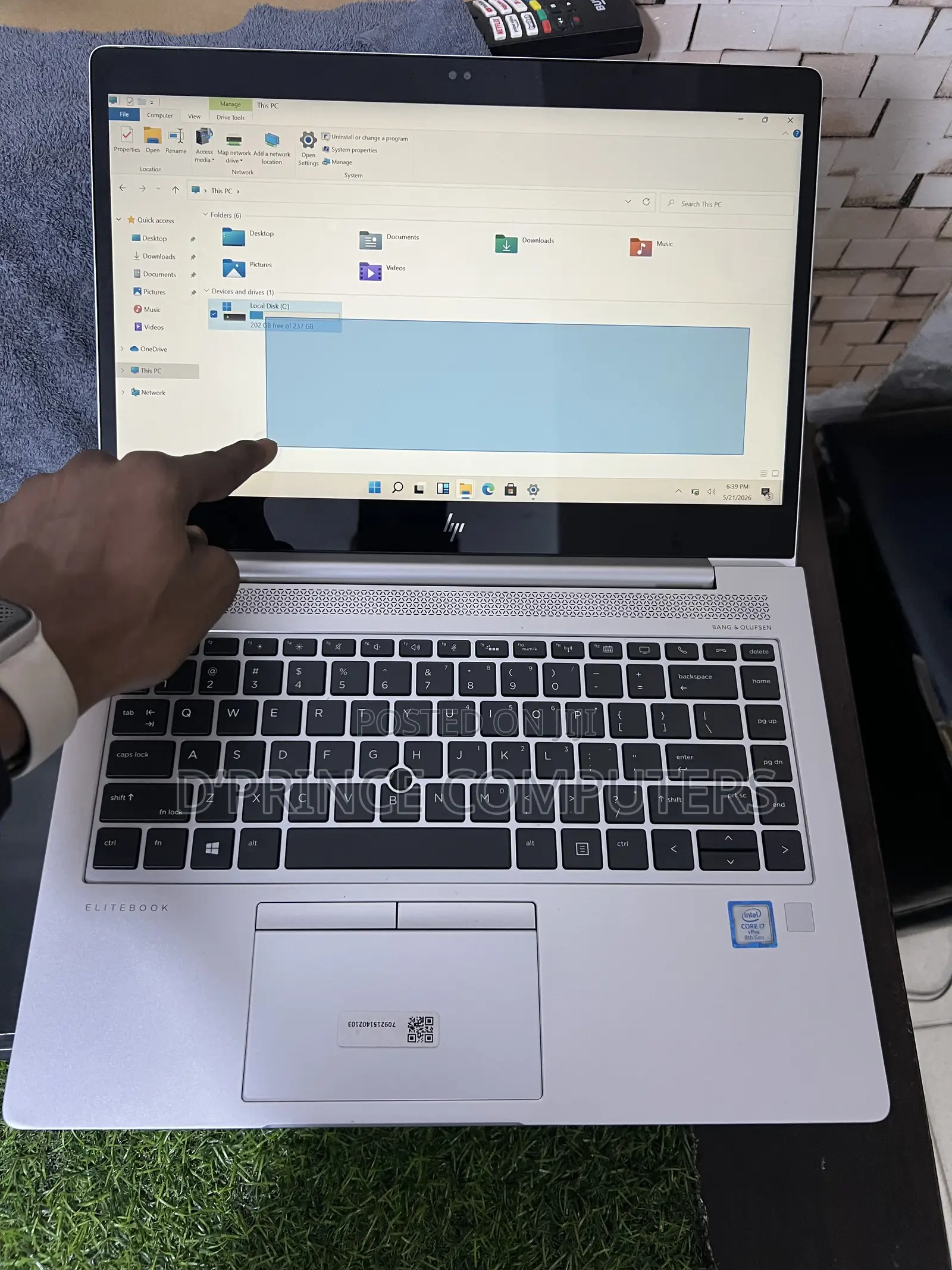 Laptop HP EliteBook 840 G5 16GB Intel Core i7 SSD 512GB
