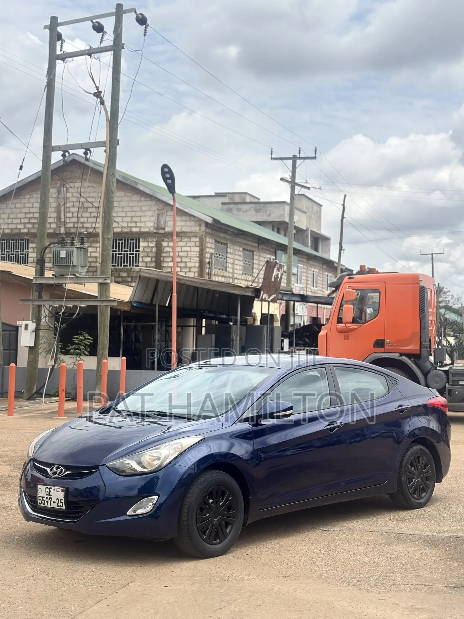 Hyundai Elantra 2013 Blue