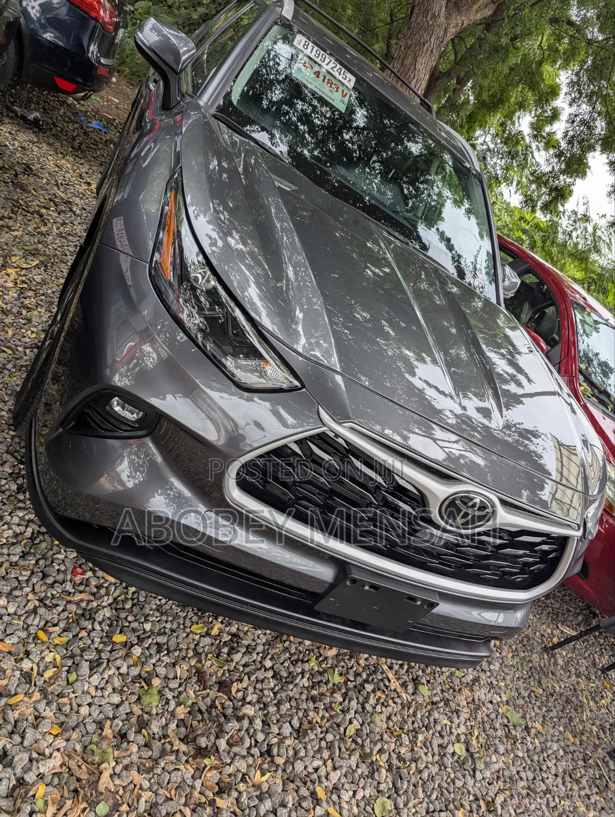 Toyota Highlander XLE 2022 Gray