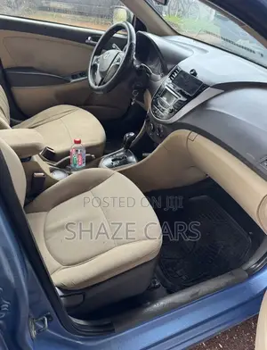 Hyundai Accent Blue 2010 Blue