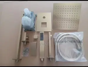 Piano Key Thermostatic Led Shower 4-way
