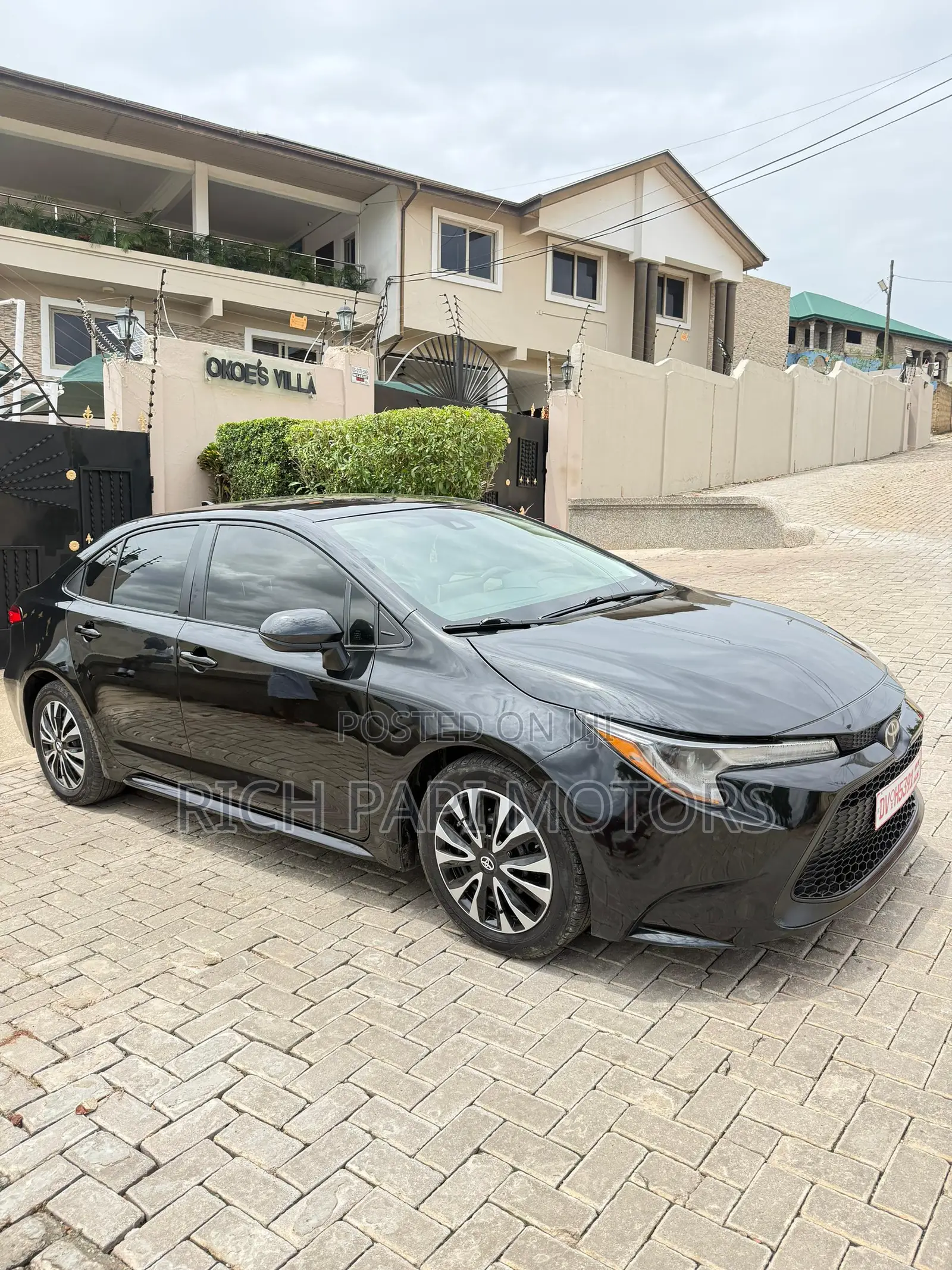 Toyota Corolla LE 2020 Black