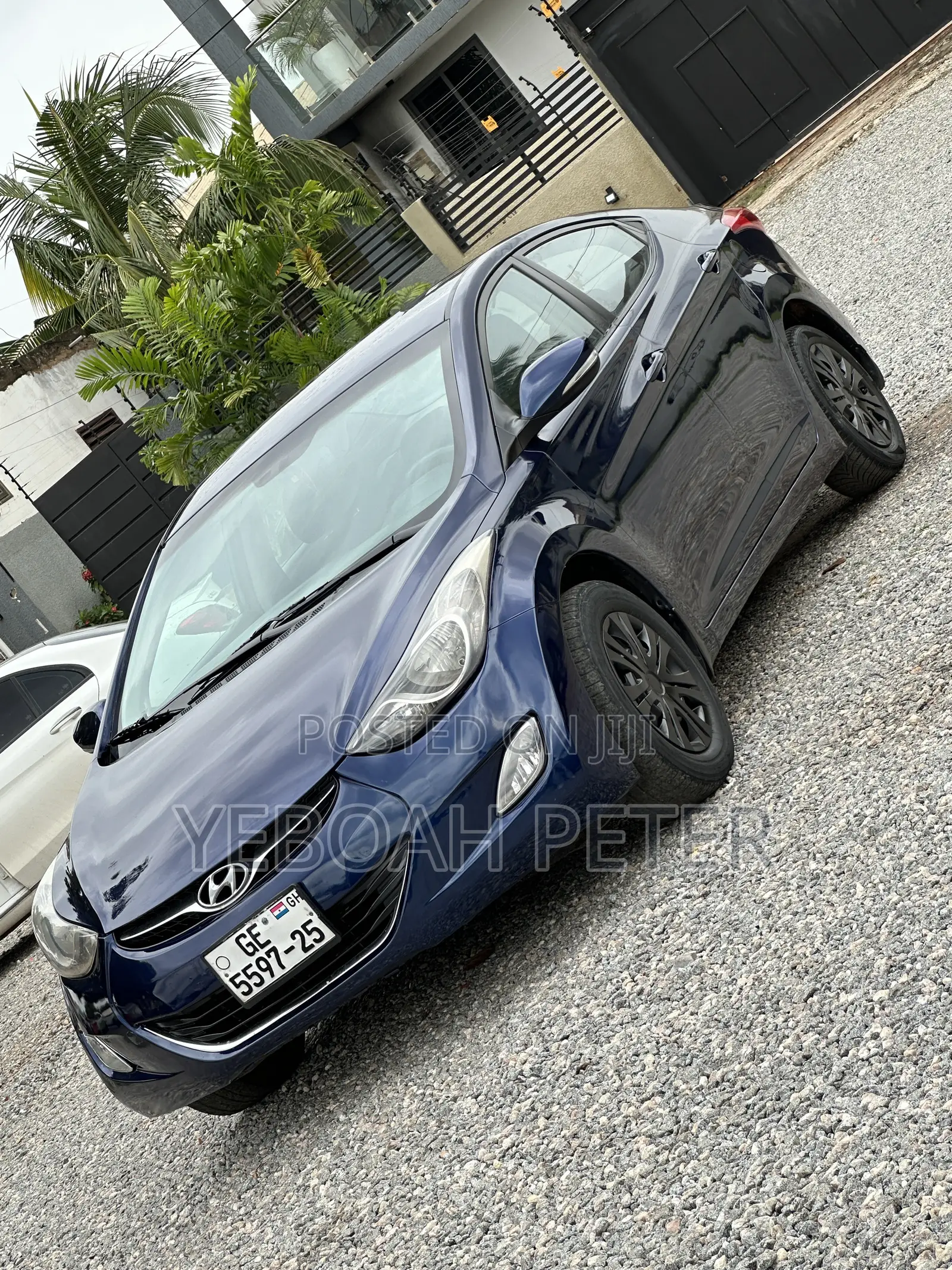 Hyundai Elantra 2013 Blue
