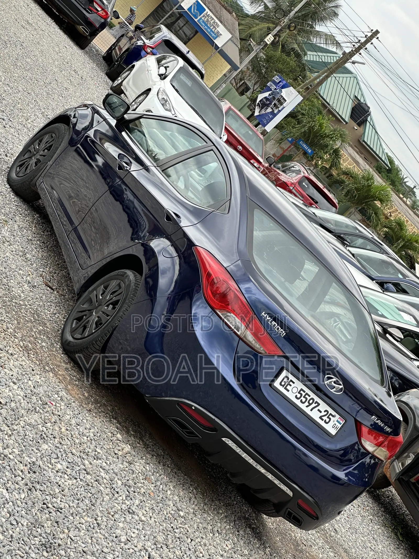 Hyundai Elantra 2013 Blue
