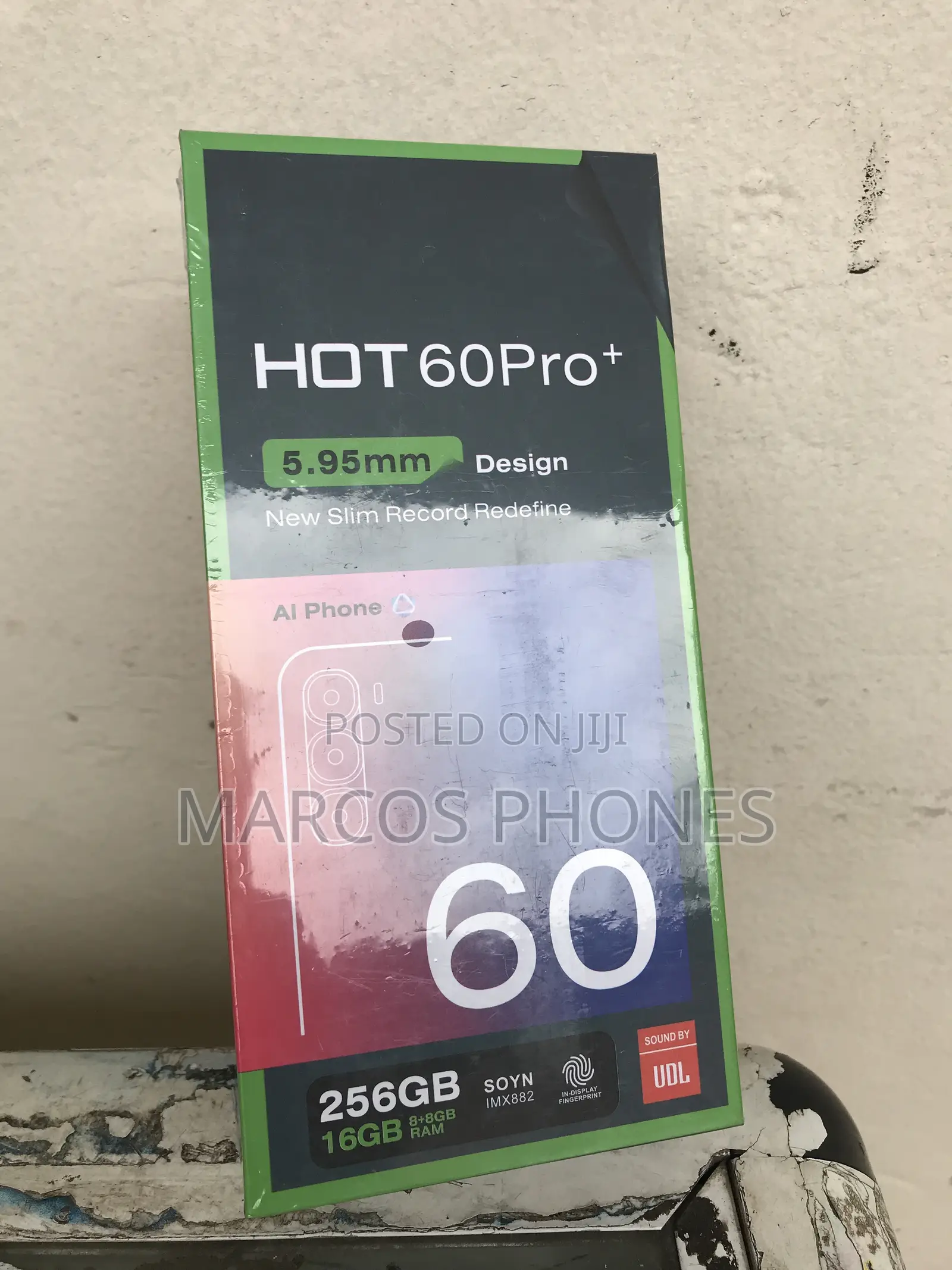 New Infinix Hot 60 Pro+ 256 GB Gray