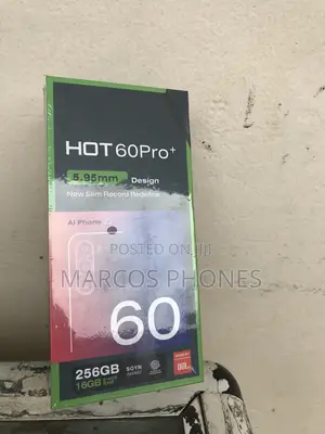 New Infinix Hot 60 Pro+ 256 GB Gray