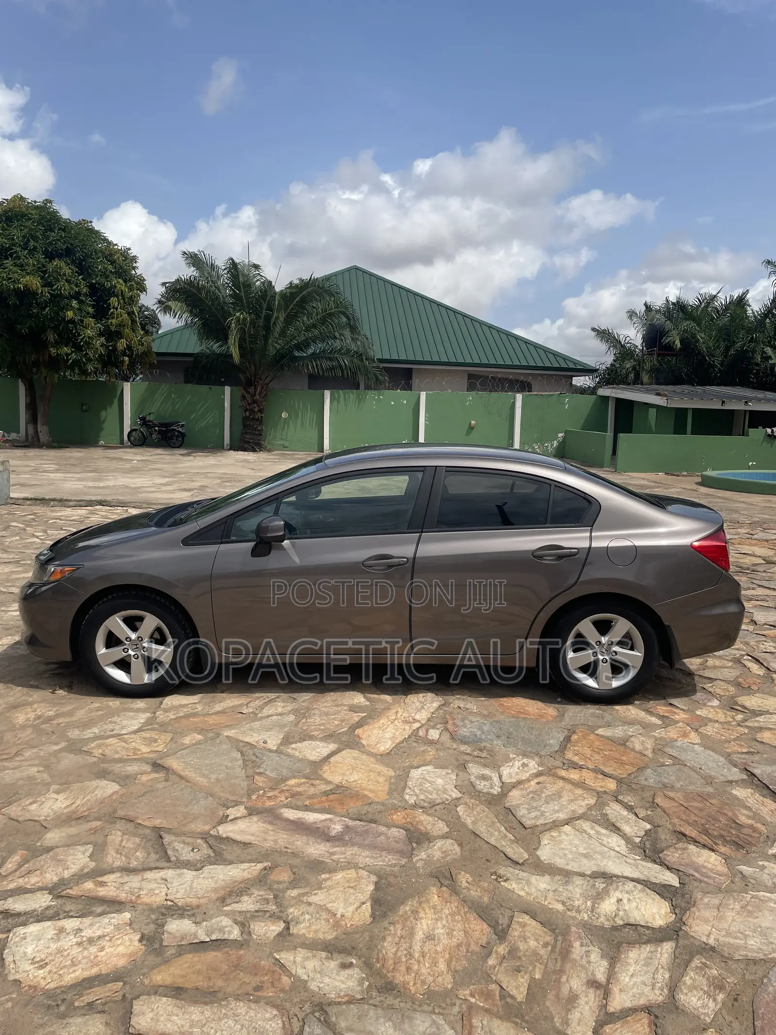 Honda Civic EX Sedan 2012 Gray
