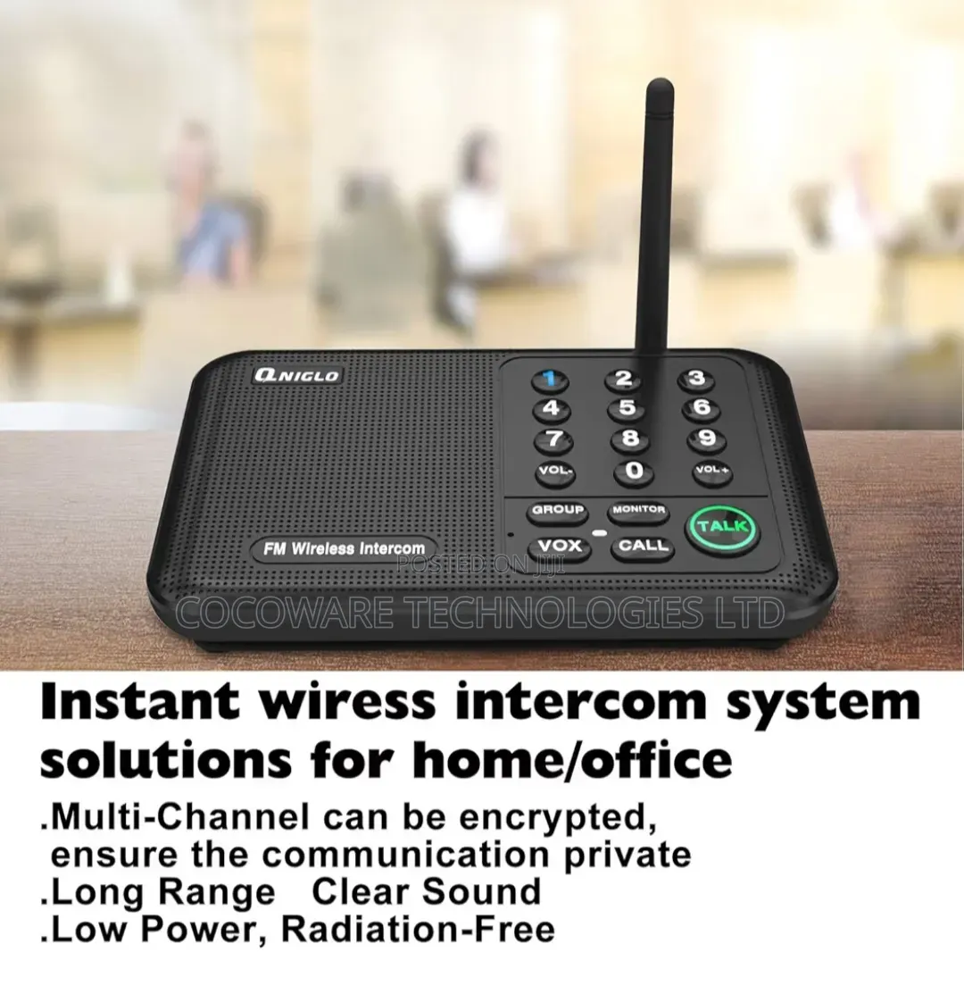 Wireless Intercom System (Pair)