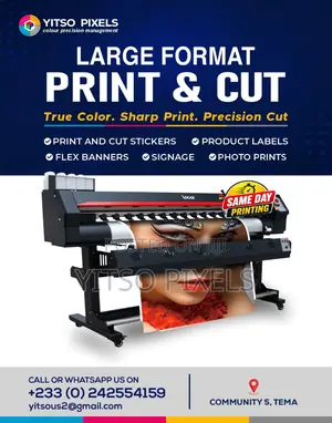 Banner, Sticker Print and Cut, Icc Colors Tema