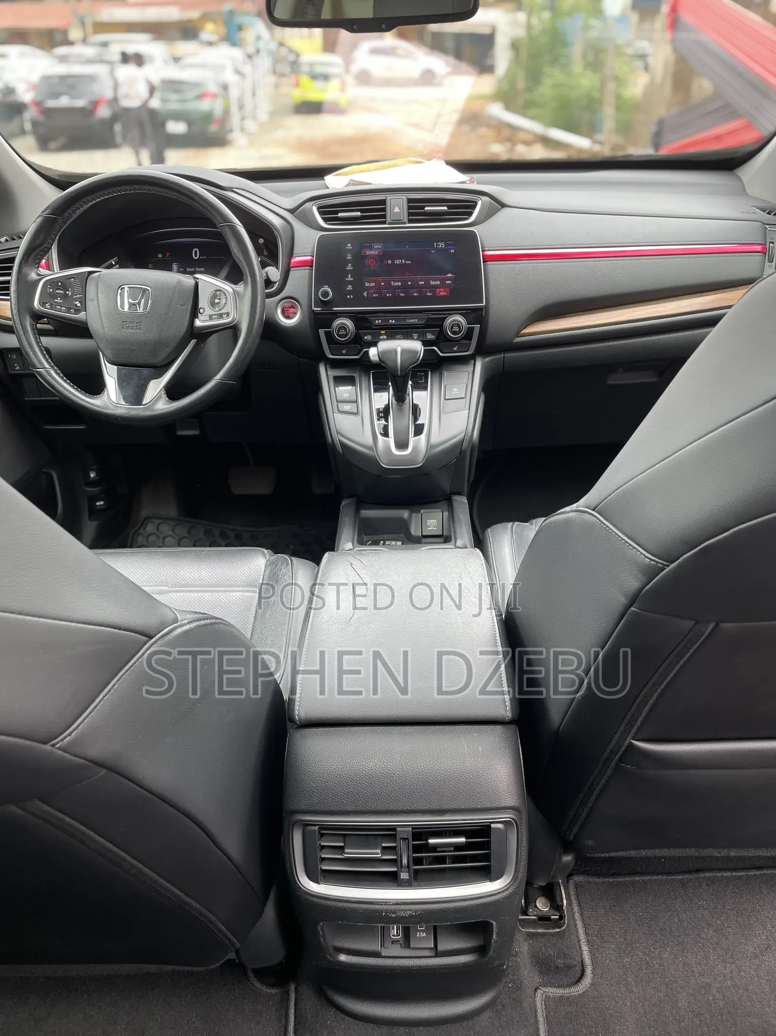 Honda CR-V Touring 4dr SUV AWD (1.5L 4cyl CVT) 2017 Black