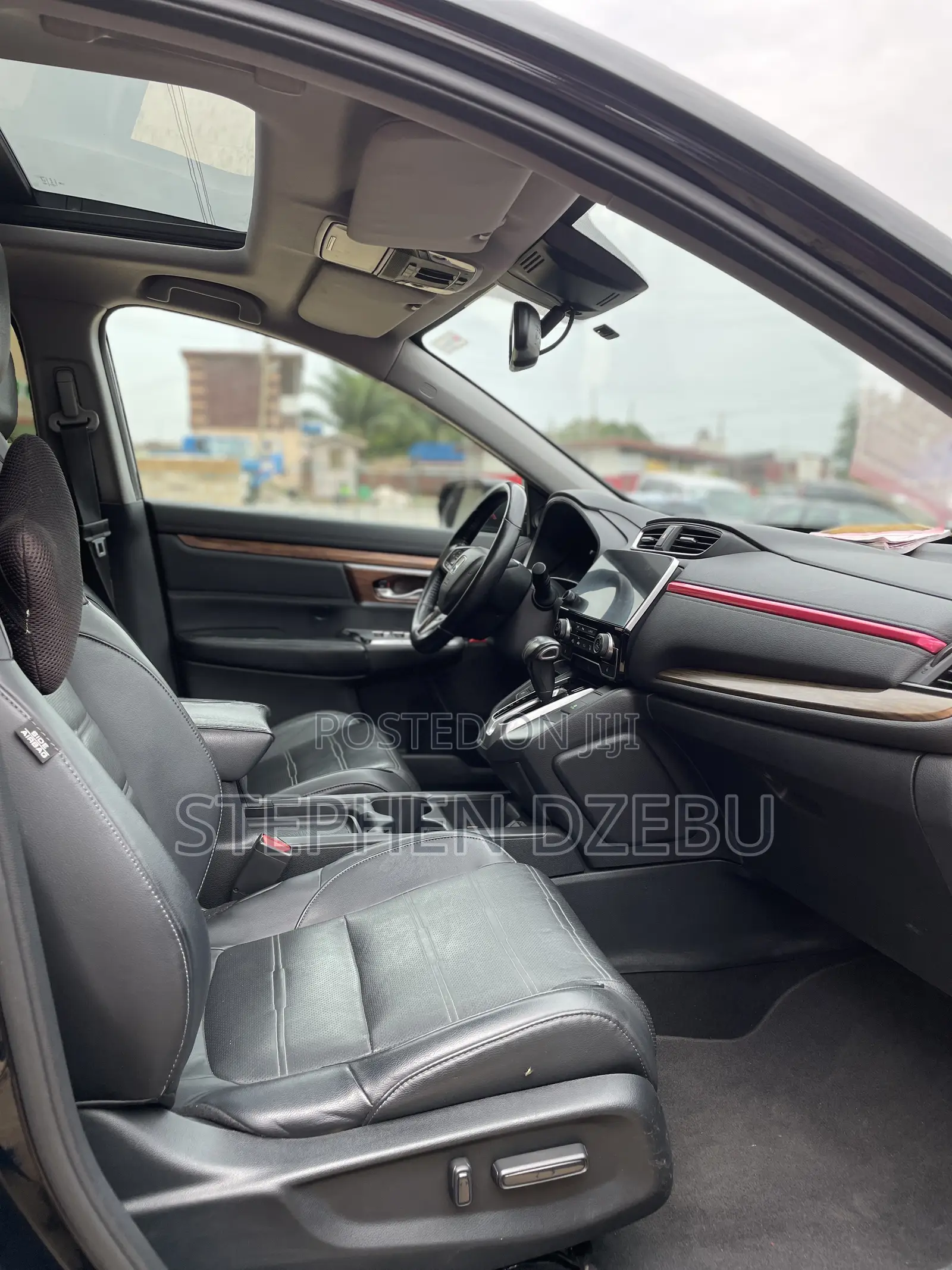 Honda CR-V Touring 4dr SUV AWD (1.5L 4cyl CVT) 2017 Black