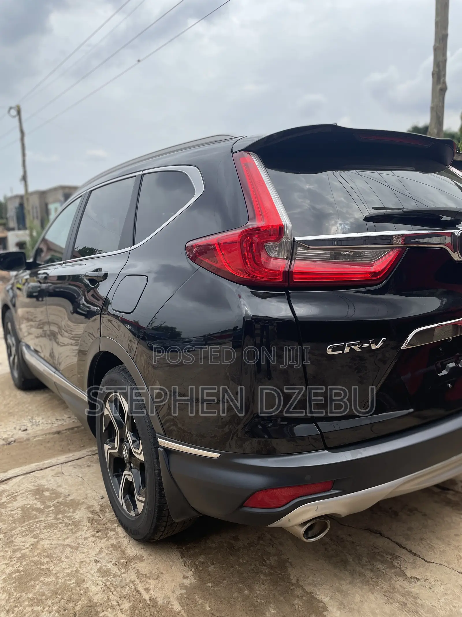 Honda CR-V Touring 4dr SUV AWD (1.5L 4cyl CVT) 2017 Black