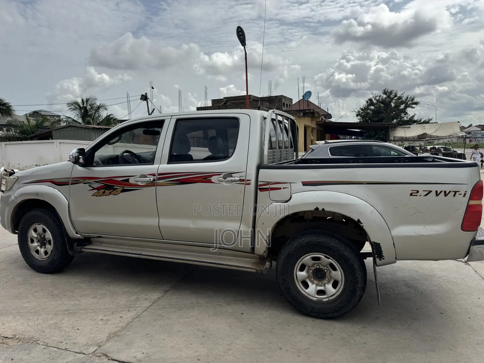 Toyota Hilux 2.7 VVT-i 4X4 SRX 2012 Gray