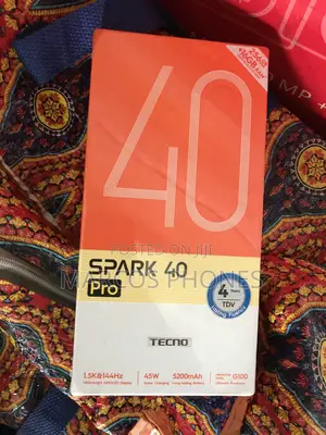 New Tecno Spark 40 Pro 256 GB Gray