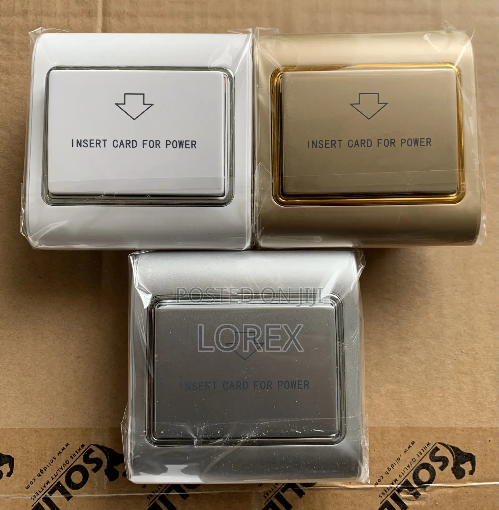 Energy Saving Switch for Hotel and Smart Home With Rfid Card