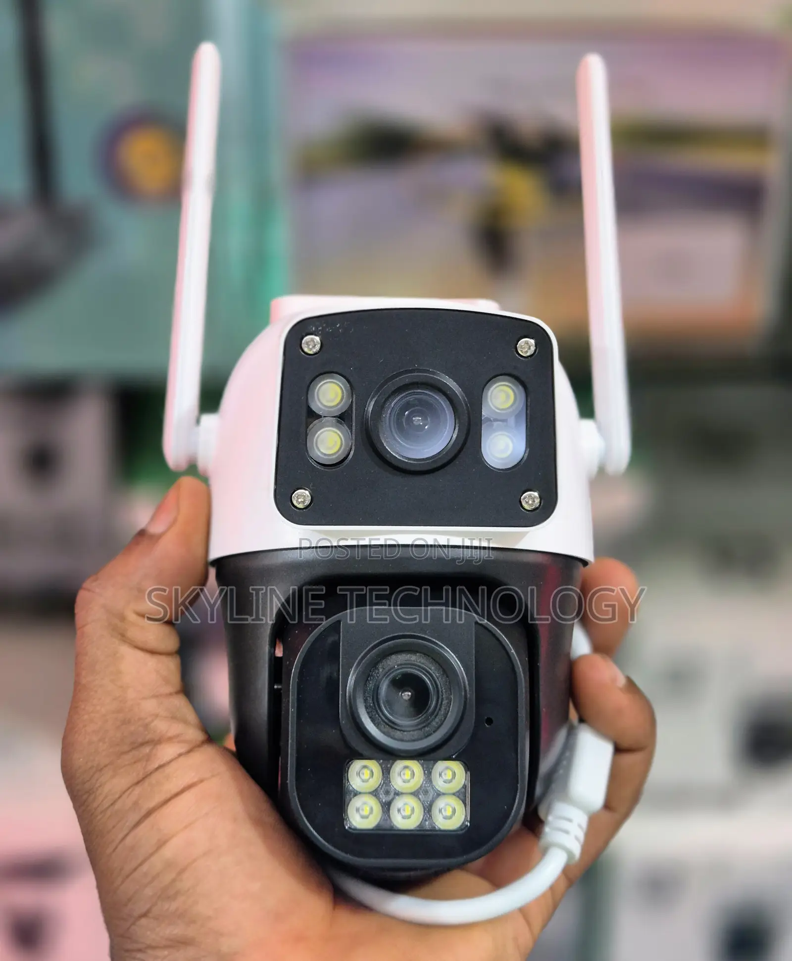 High Quality 4g Dual Lens CCTV Camera
