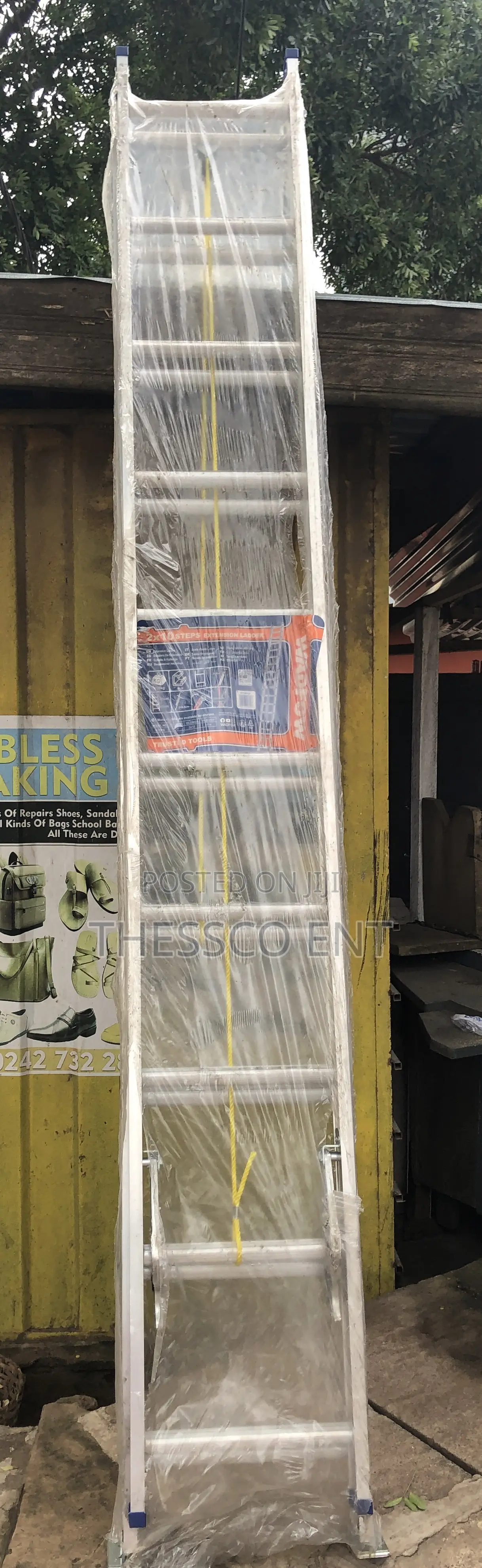 Aluminum 2x10 Extension Ladder