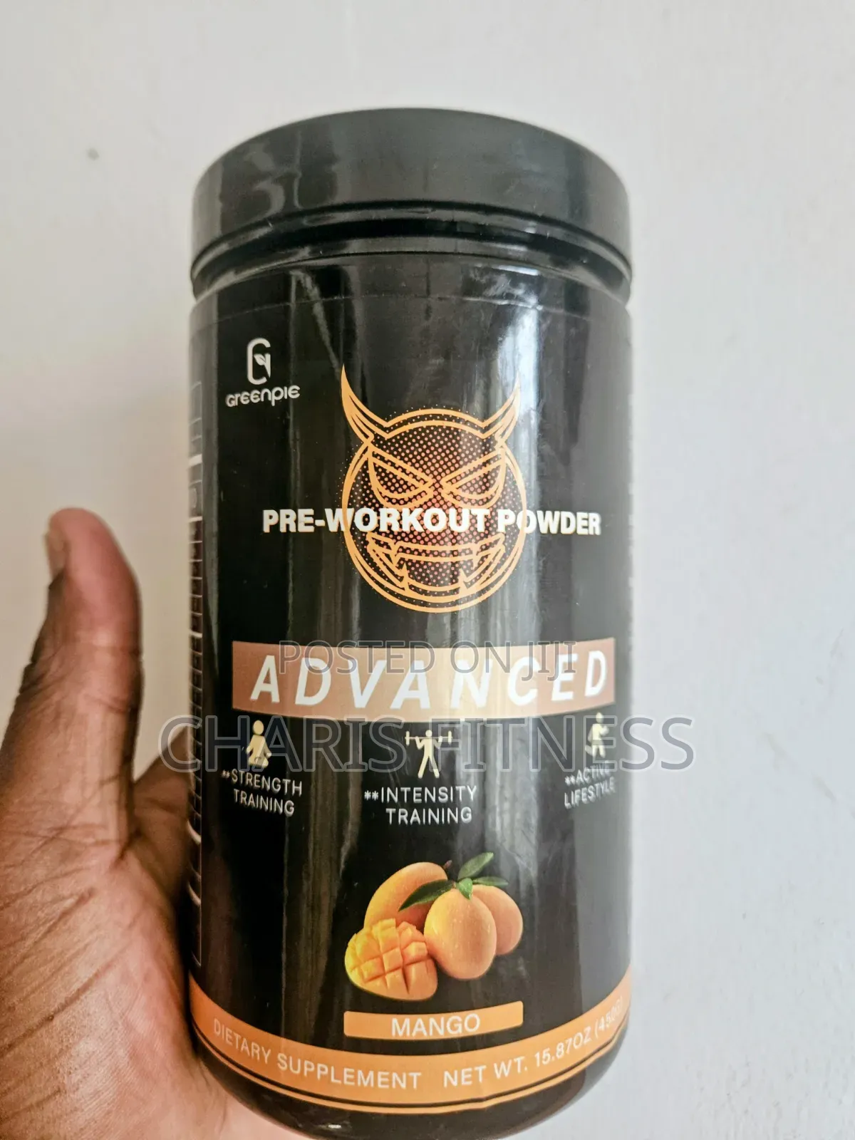 Pre-Workout for Powerlifters(450 Grams)