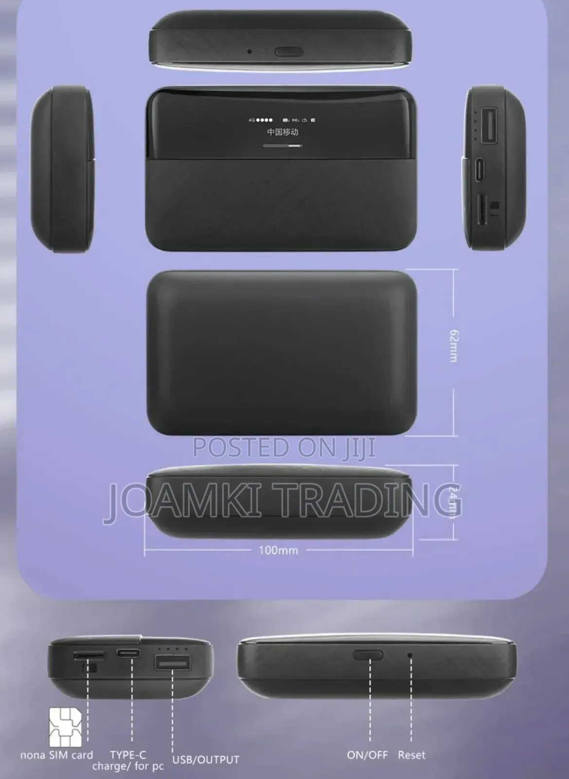 4g Business Mifi/6000mah Big Battery/2.4gz 5ghz Dual Freq+Power Bank