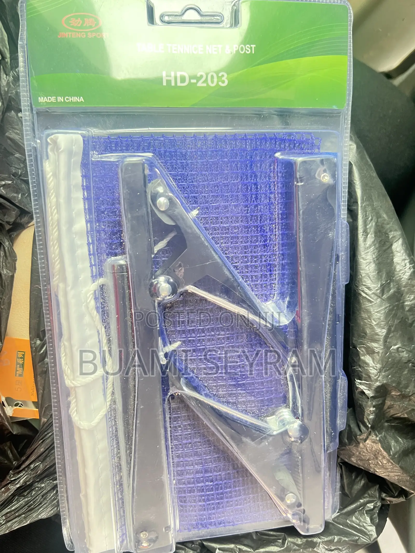 Table Tennis Net With Metal Stands