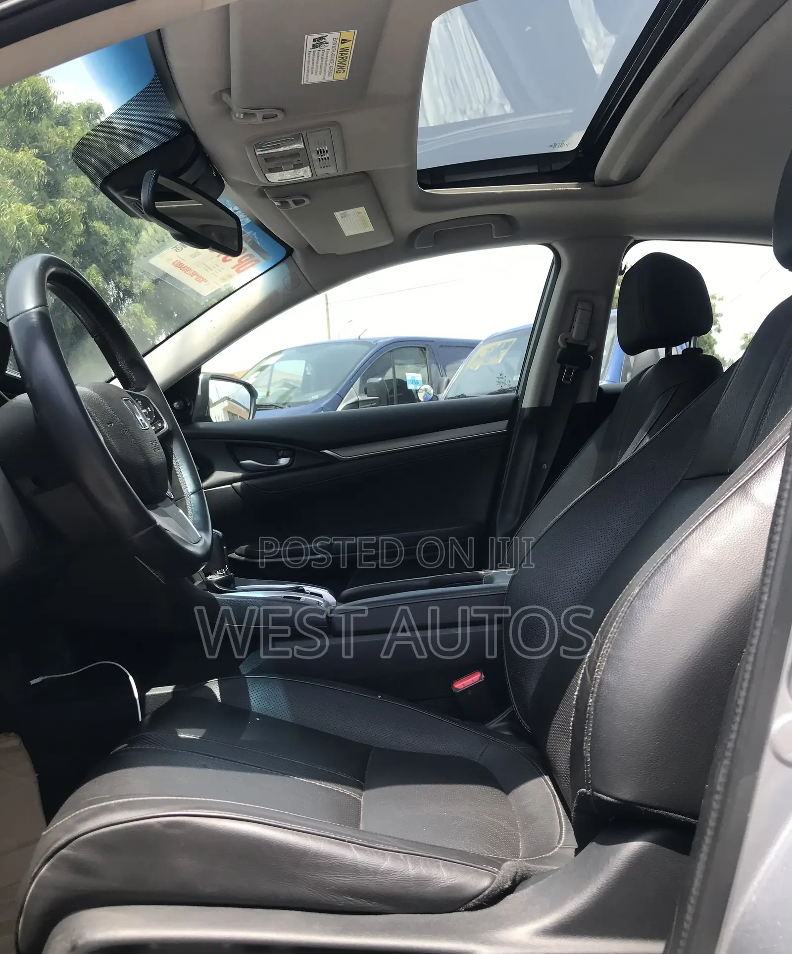 Honda Civic Touring 4dr Sedan (1.5L 4cyl) 2016 Silver