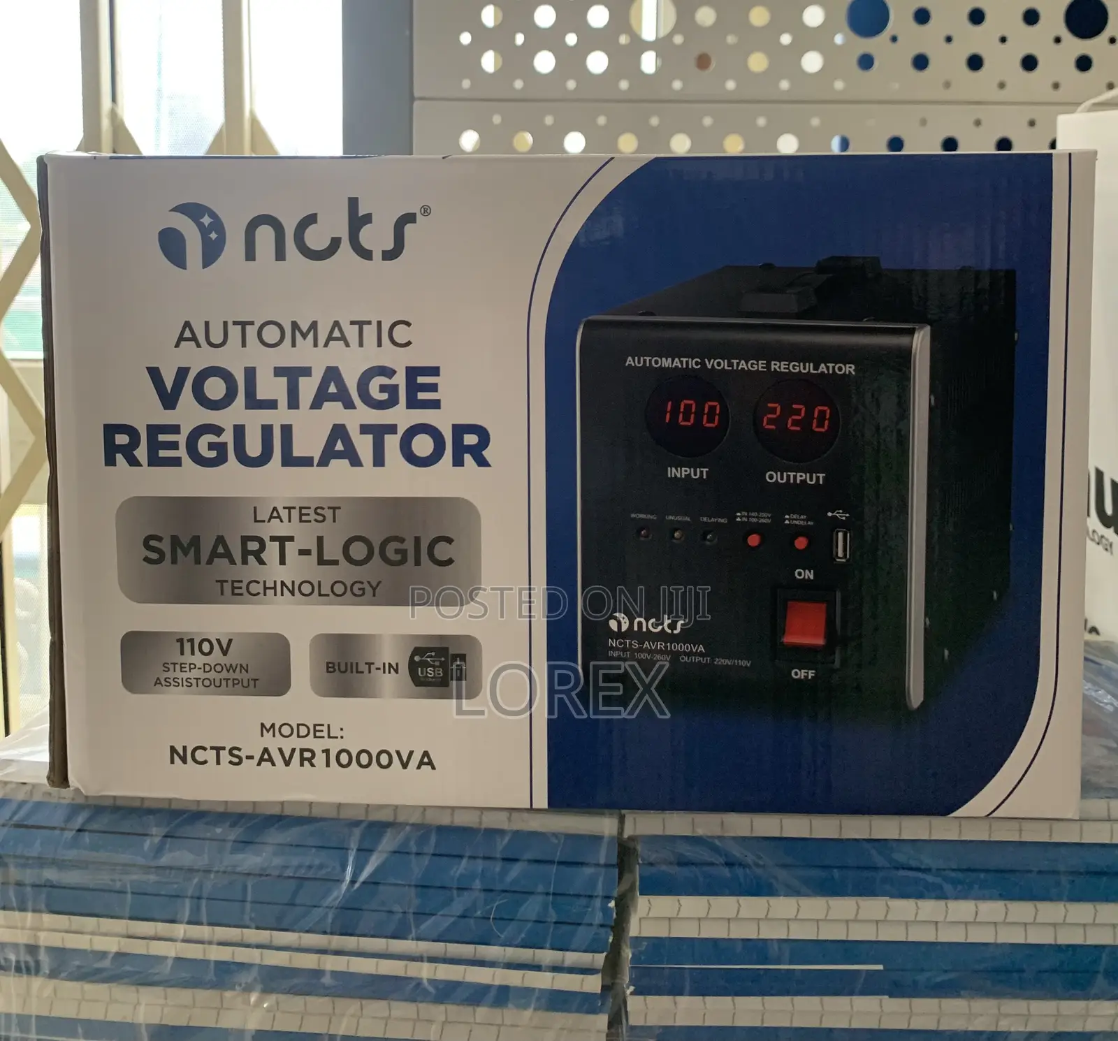 Stabilizer 1000va Automatic Voltage Regulator NCTS