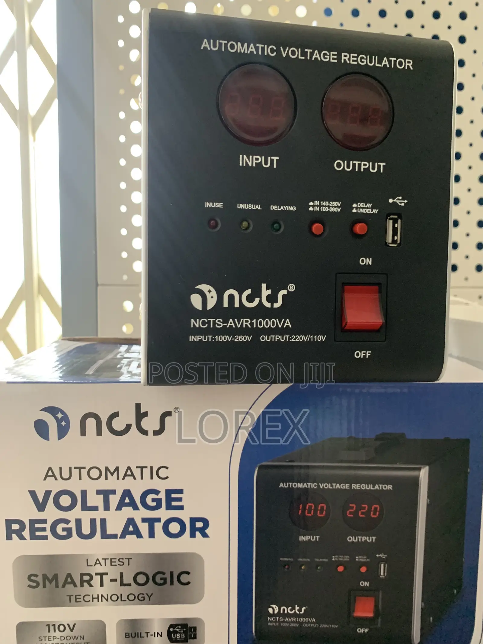 Stabilizer 1000va Automatic Voltage Regulator NCTS