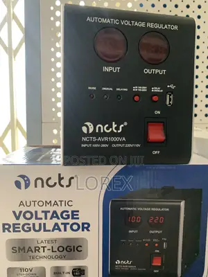 Stabilizer 1000va Automatic Voltage Regulator NCTS