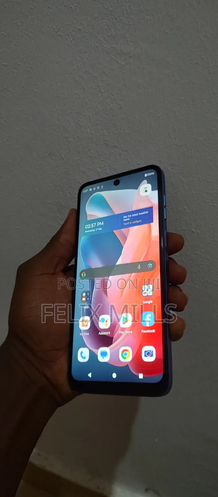 New Motorola Moto G 5G 64 GB Blue
