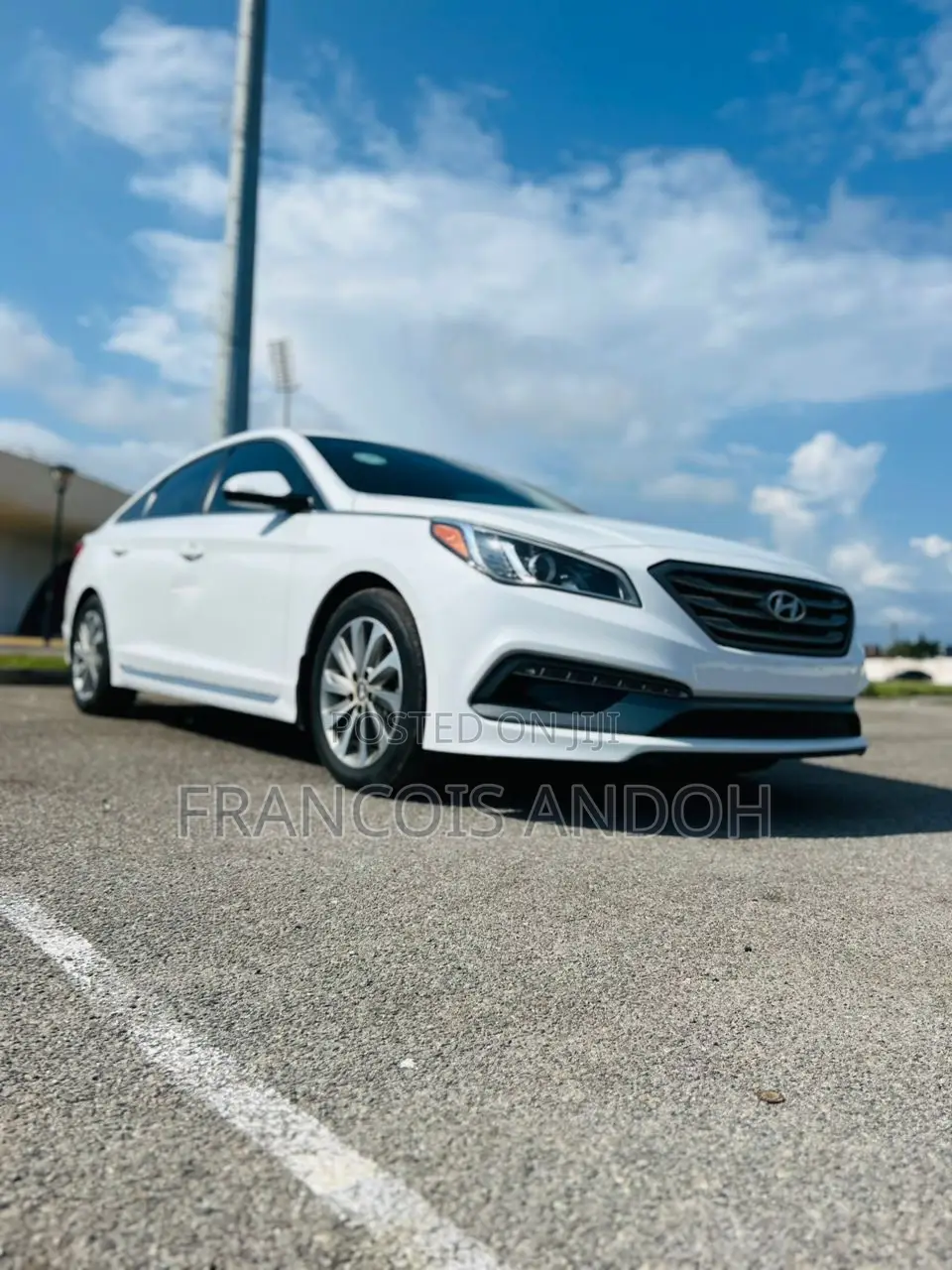 Hyundai Sonata Sport Sedan FWD (2.4L 4cyl 6A) 2017 White