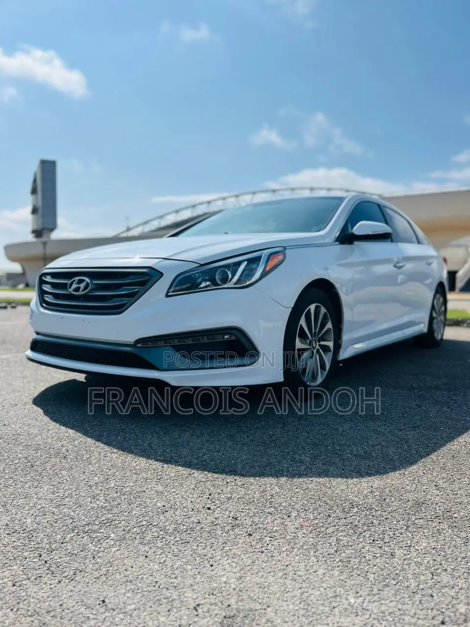 Hyundai Sonata Sport Sedan FWD (2.4L 4cyl 6A) 2017 White