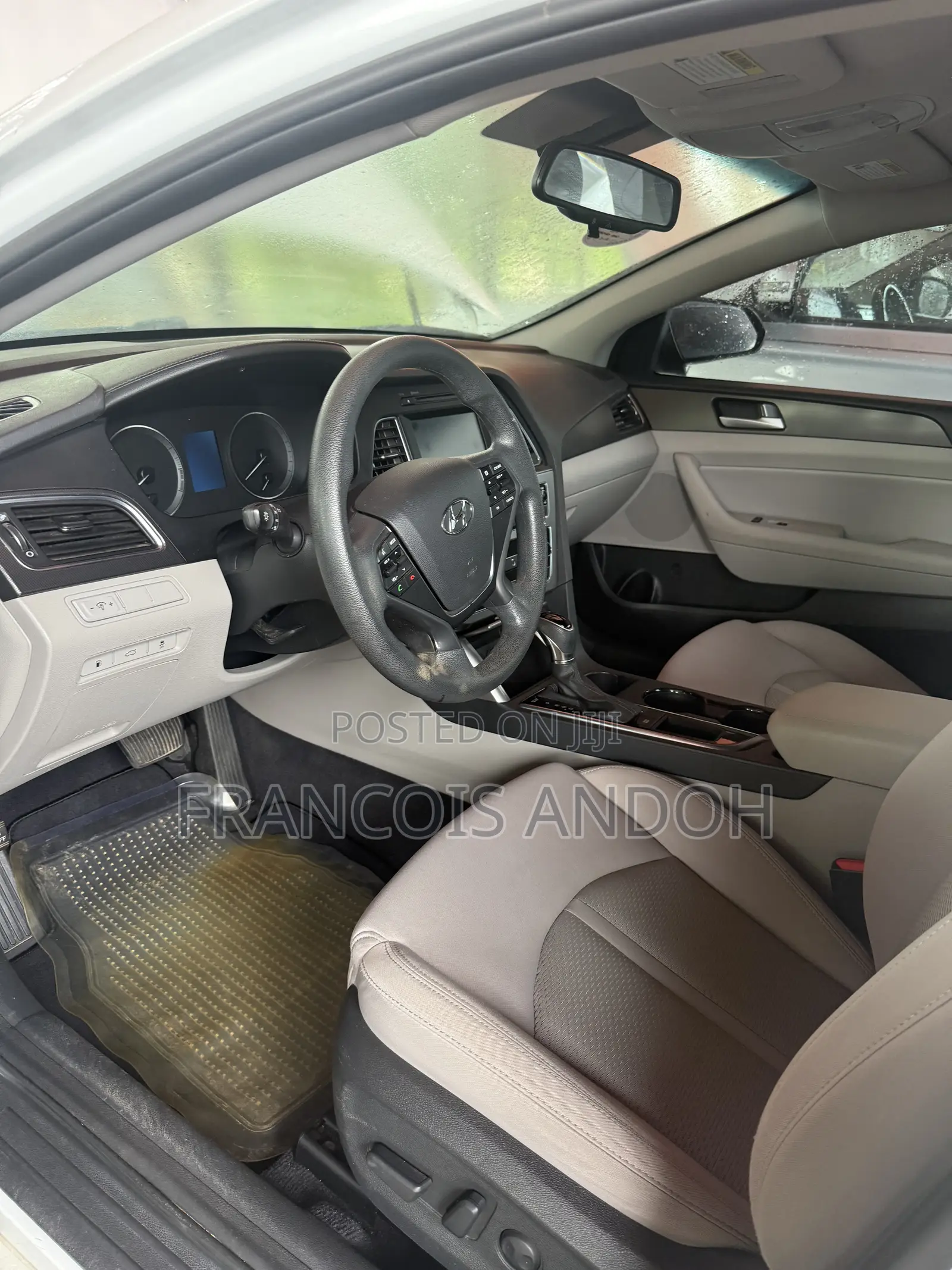 Hyundai Sonata Sport Sedan FWD (2.4L 4cyl 6A) 2017 White
