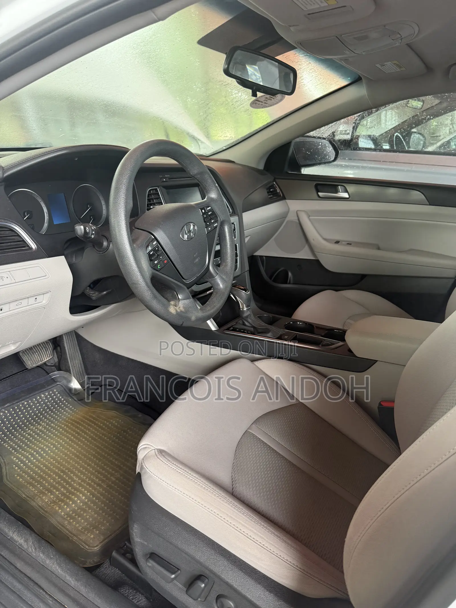 Hyundai Sonata Sport Sedan FWD (2.4L 4cyl 6A) 2017 White
