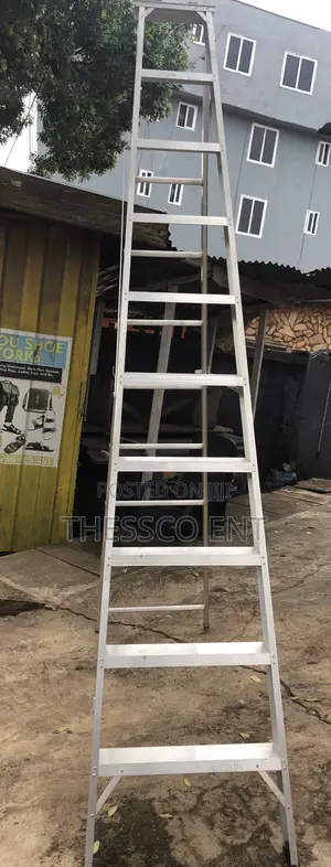 10 Steps a-Shape Ladder