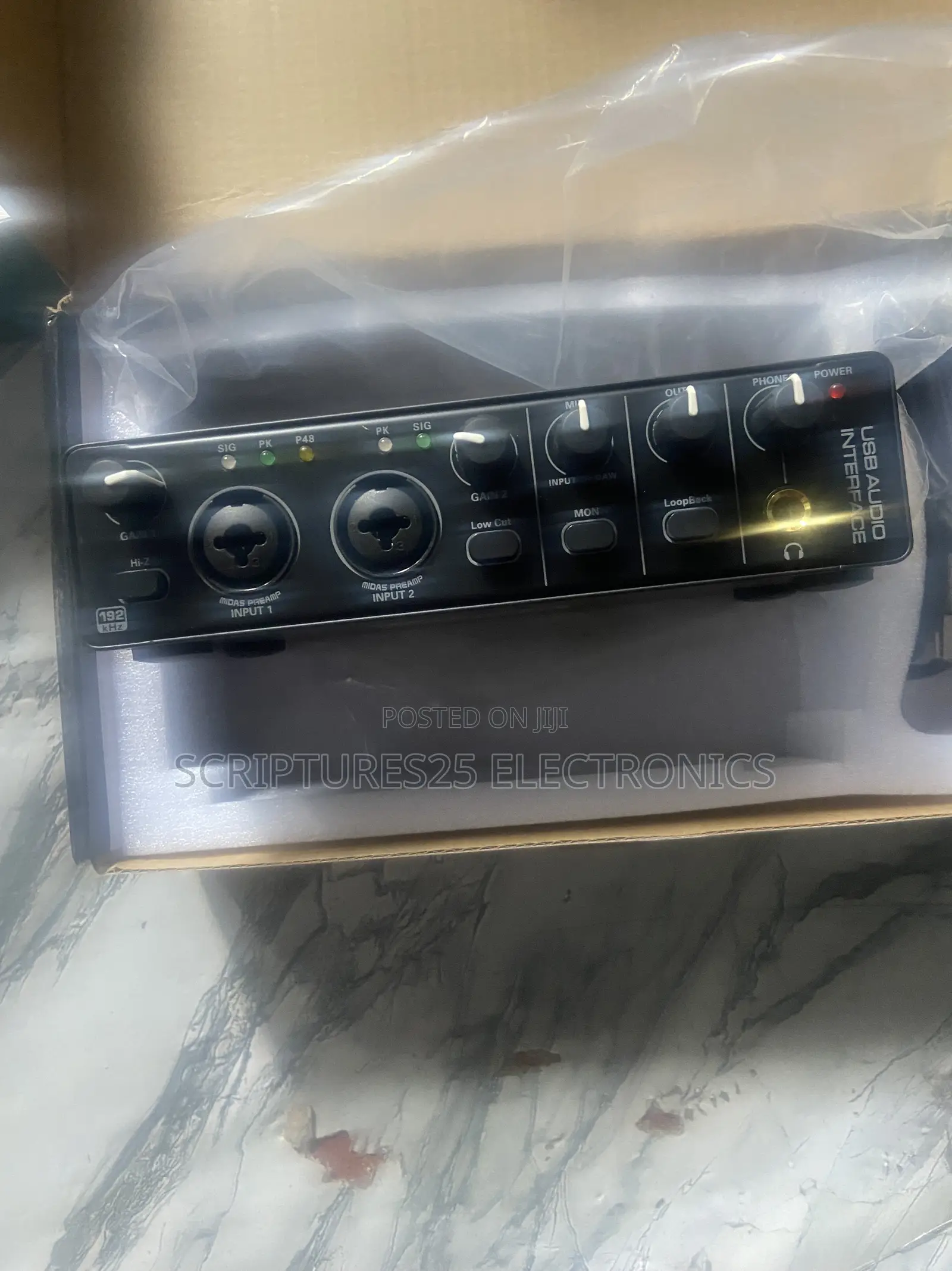 Professional Audio Interface (Depusheng 2 Channels)